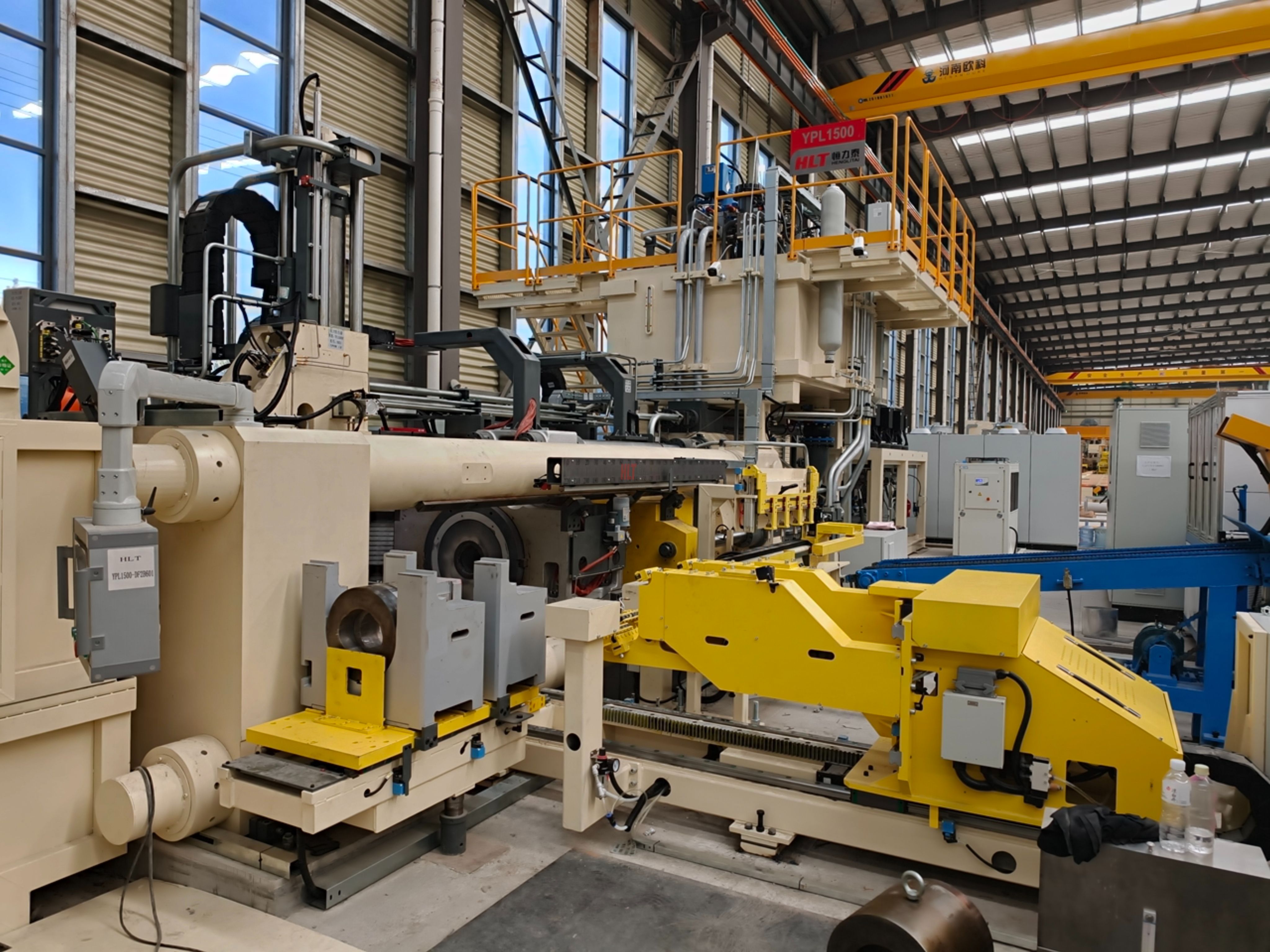 Seamless by Design: Inside HLT’s Double-Action Extrusion Line in Production